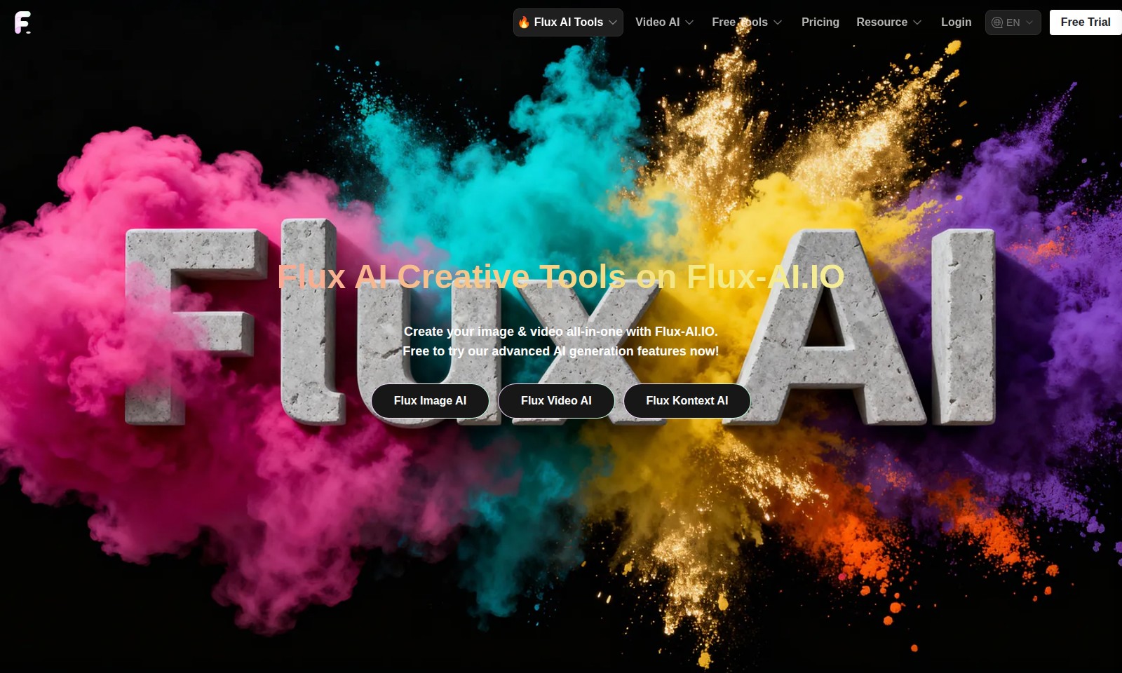 Flux AI Flux AI - Flux AI bietet innovative Werkzeuge zur Erstellung