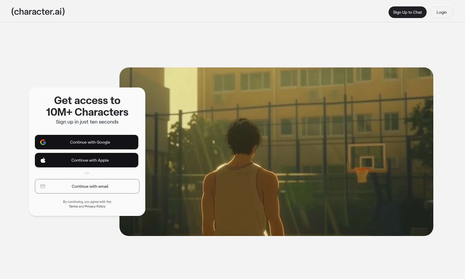 character.ai character.ai - Una plataforma fácil de usar para registrarse y ac