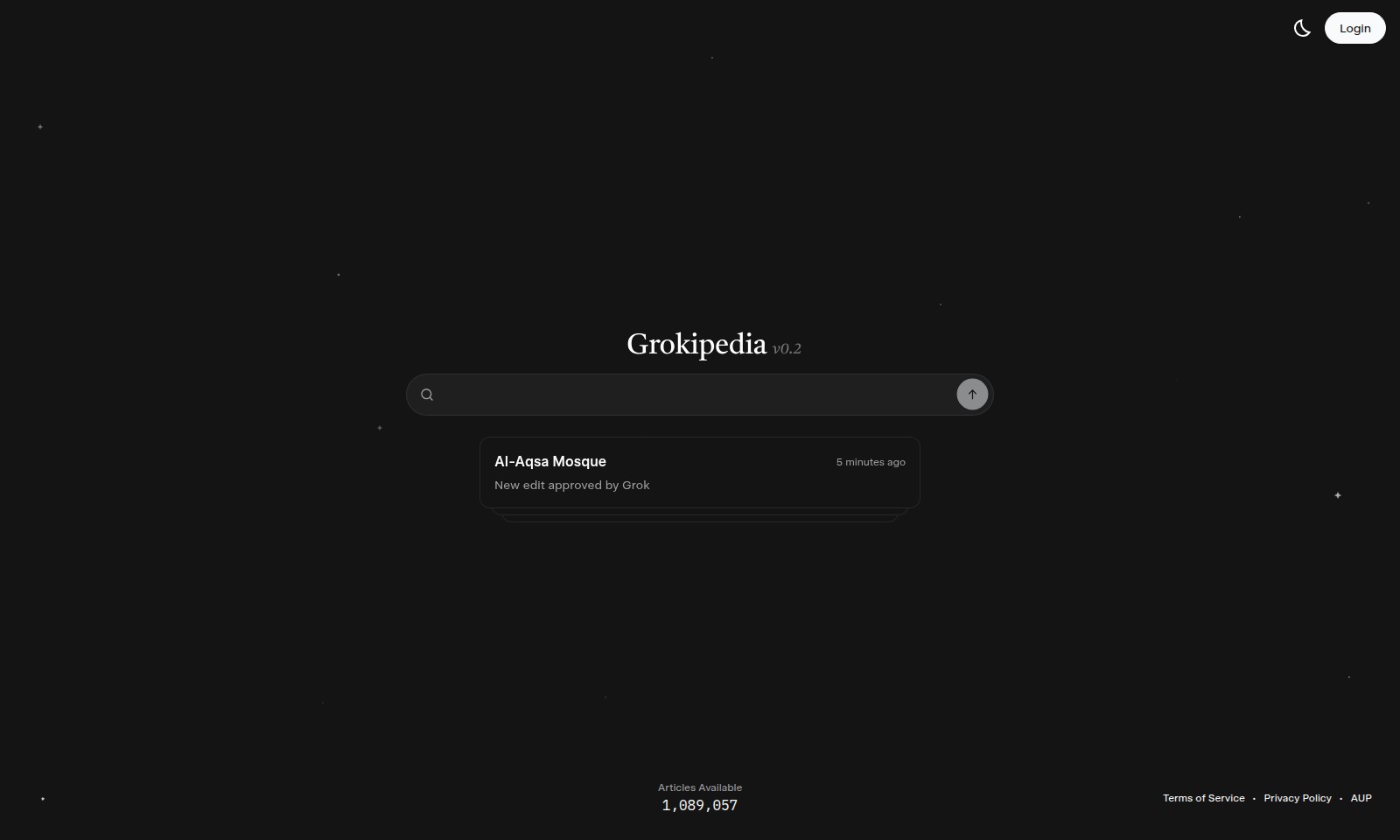 Grokipedia Grokipedia - 探索最新批准的與阿克薩清真寺相關的編輯和文章,包括超過100萬篇可用的文章。