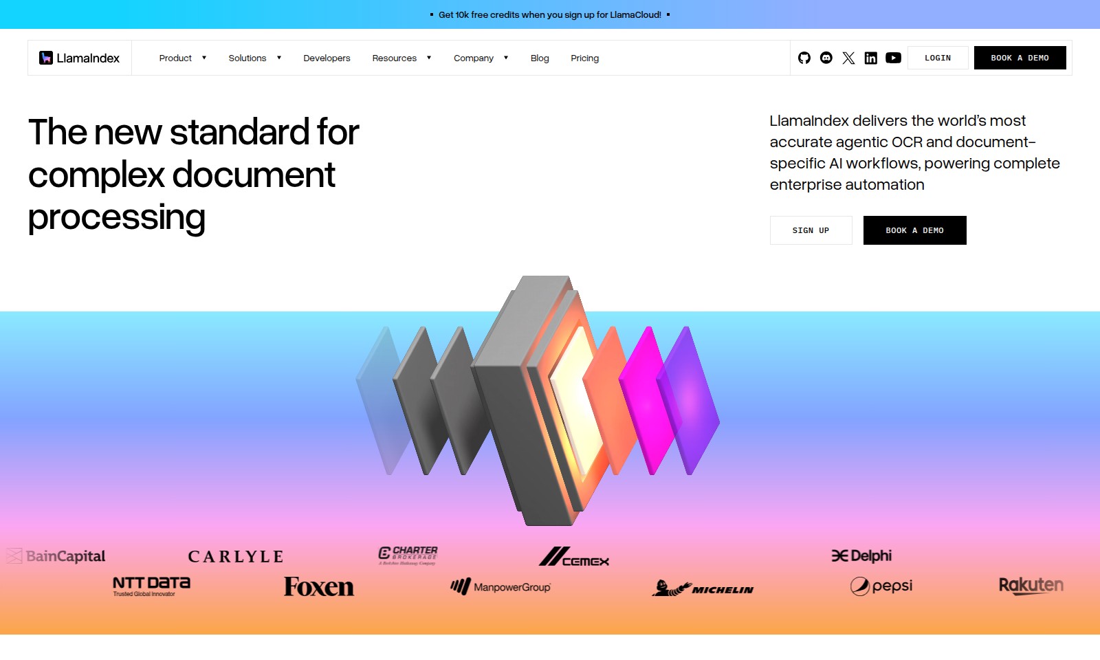 LlamaIndex LlamaIndex - LlamaCloud propose une automatisation avancée des