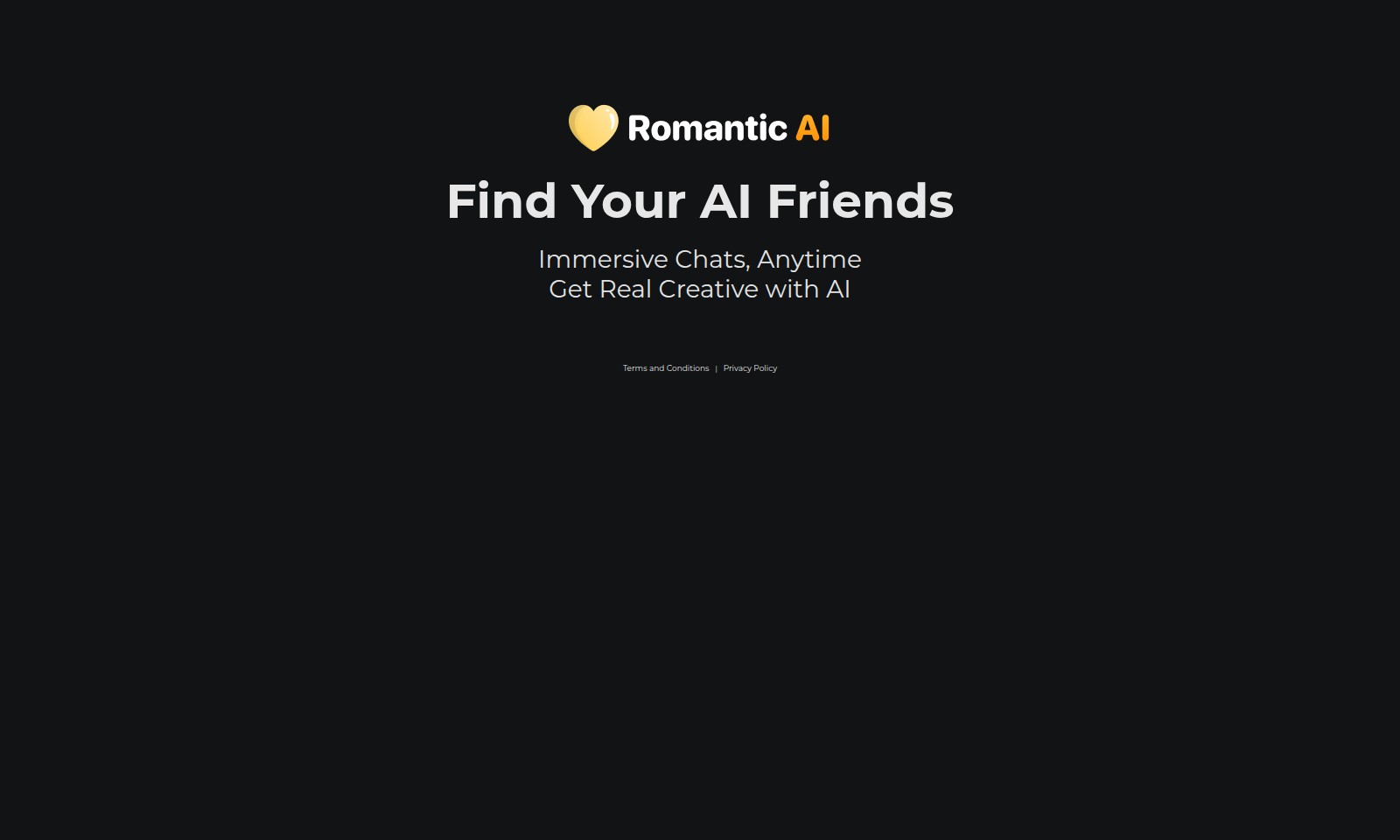 Romantic AI Romantic AI - 편리하게 창의적인 대화를 위해 AI 동반자와 발견하고 연결하세요.