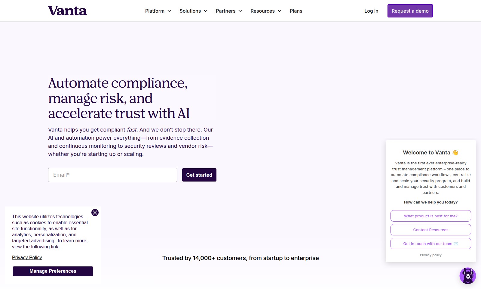 Vanta Vanta - Vantas Trust Management Plattform optimiert Compli