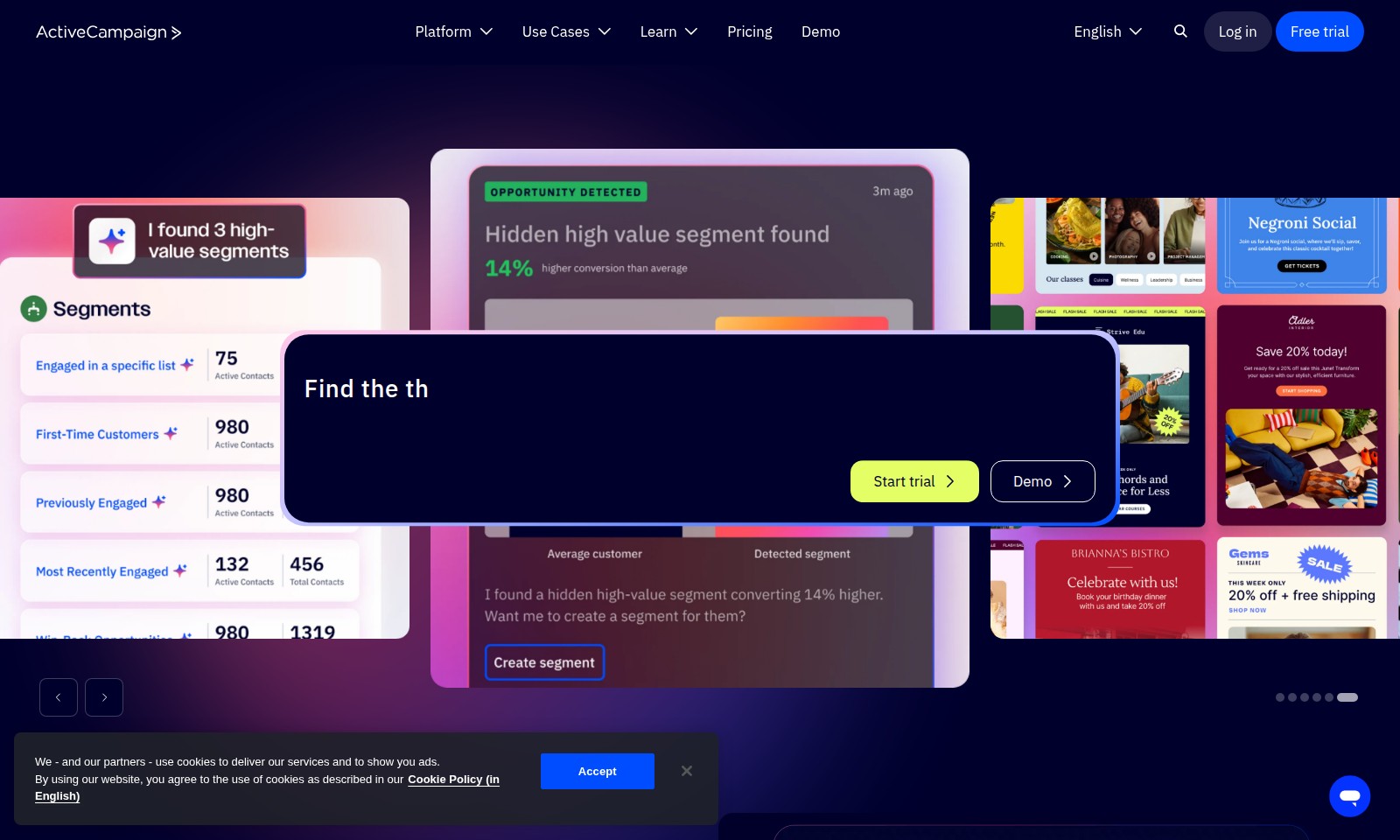 ActiveCampaign ActiveCampaign - ActiveCampaign offers marketing automation solutio
