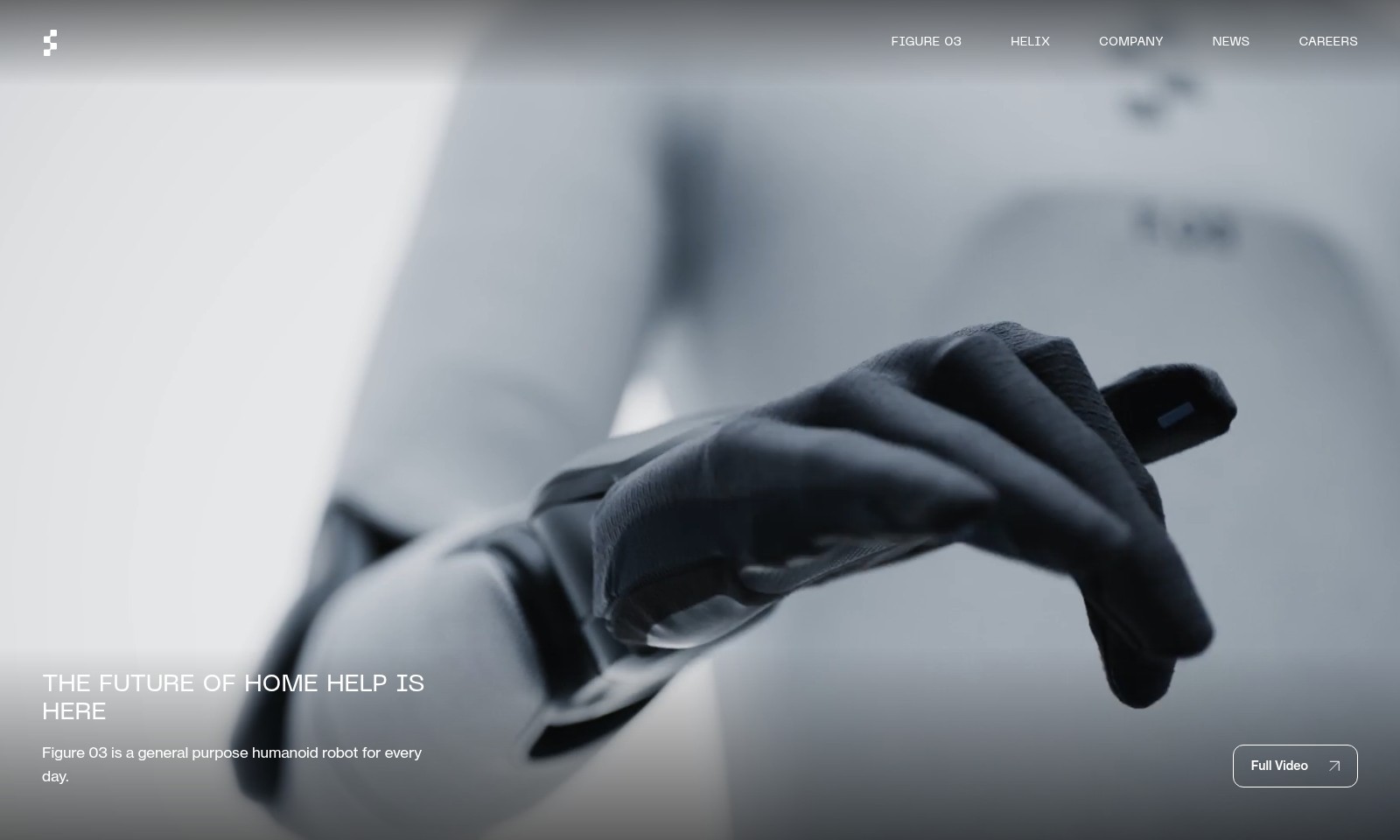 Figure AI Figure AI - A Figura 03 é um robô humanoide que utiliza a Heli