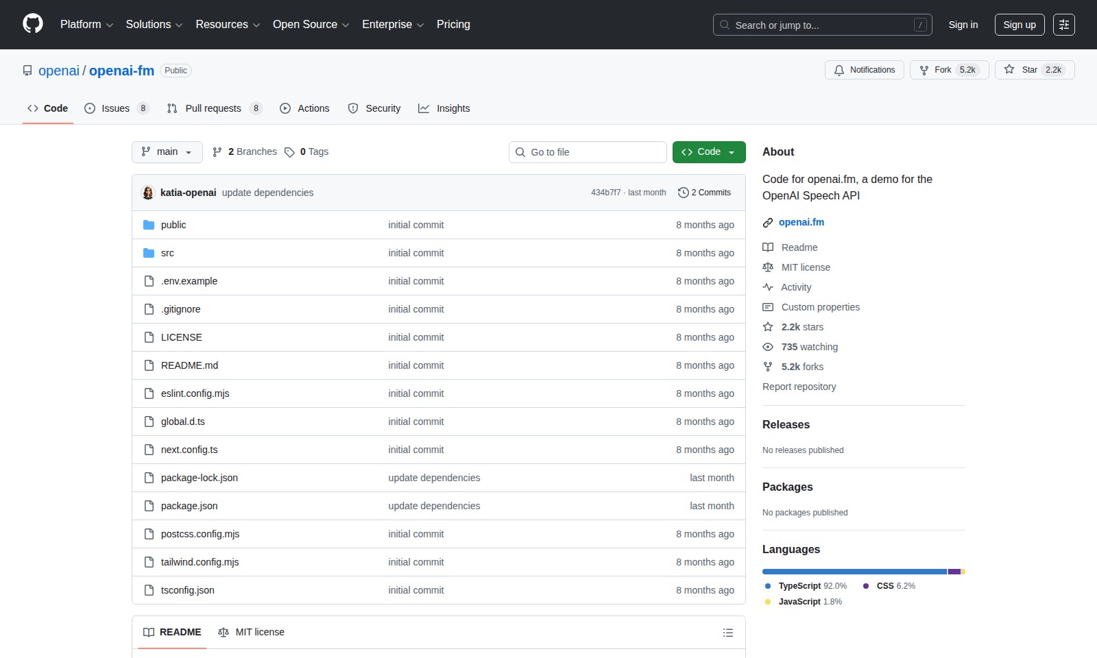 OpenAI.fm OpenAI.fm - OpenAI FM apresenta modelos de texto para fala usa
