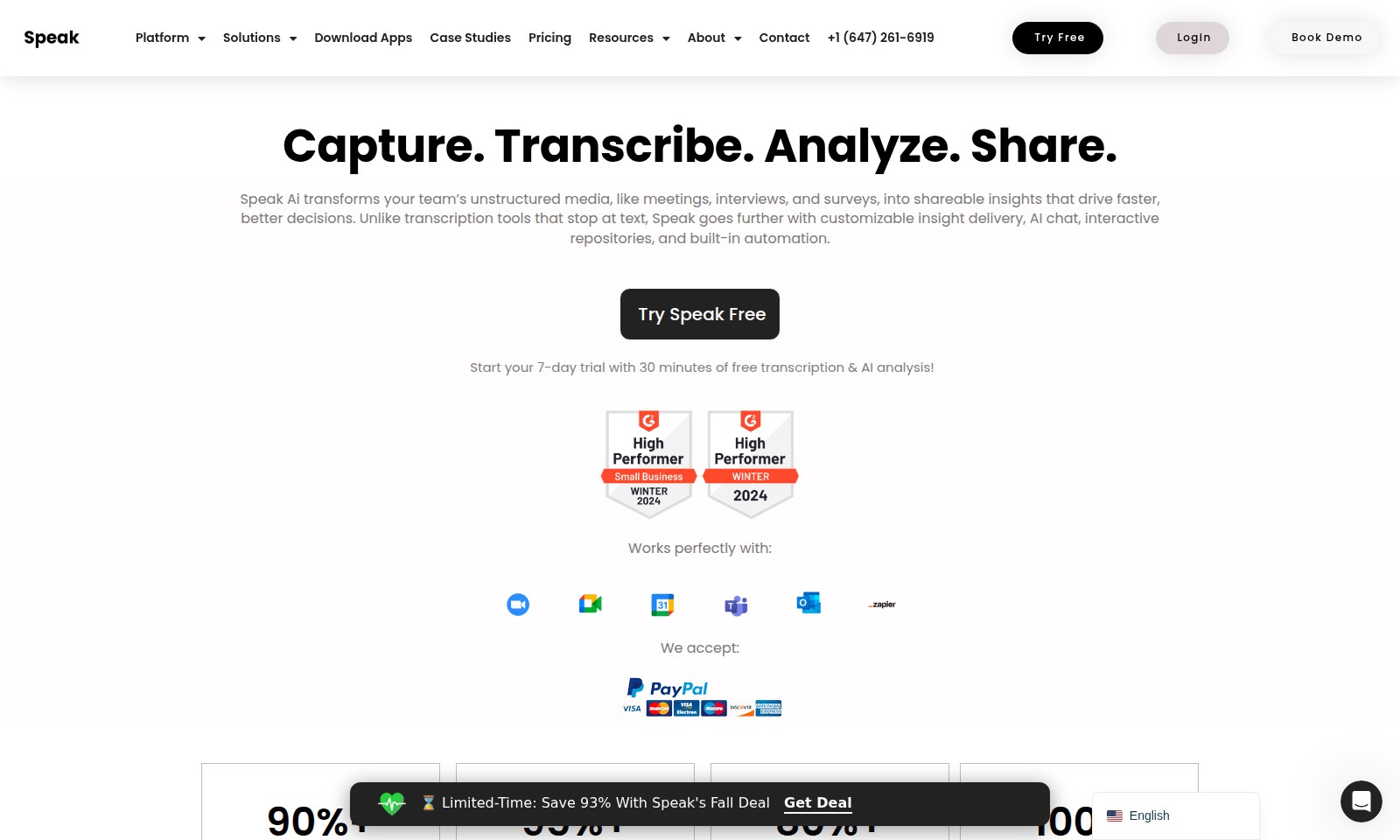 Speak AI Speak AI - Speak AI enhances data management by transforming