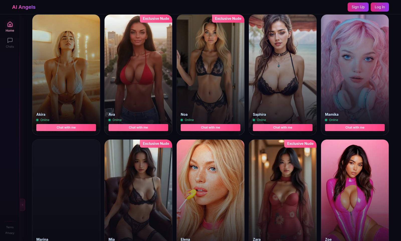 AI Angels AI Angels - AI Angels offers online chatting with a range of e
