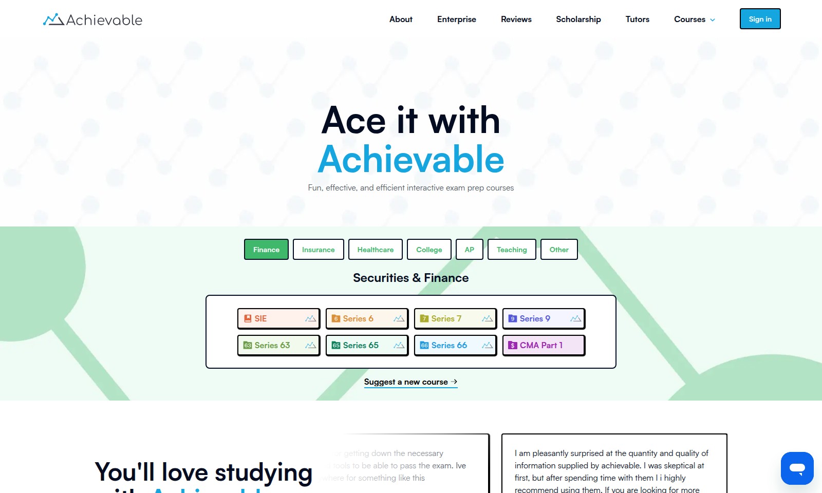 Achievable Achievable - Achievable cung cấp các giải pháp chuẩn bị kỳ thi