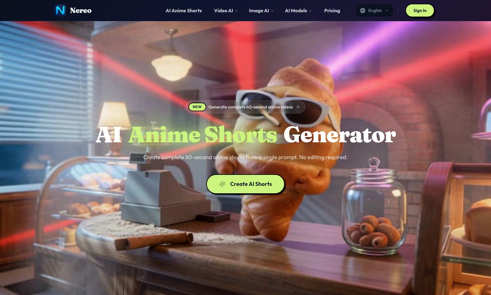 Nereo Nereo - Nereo is the world's first AI generator for full-l