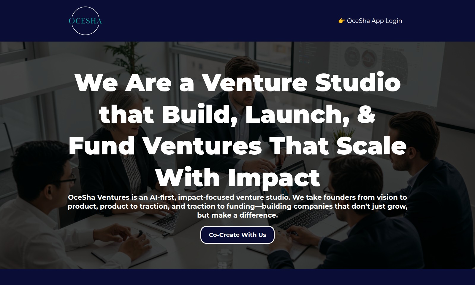 Code Genie Code Genie - OceSha Ventures transforma ideias em produtos impu