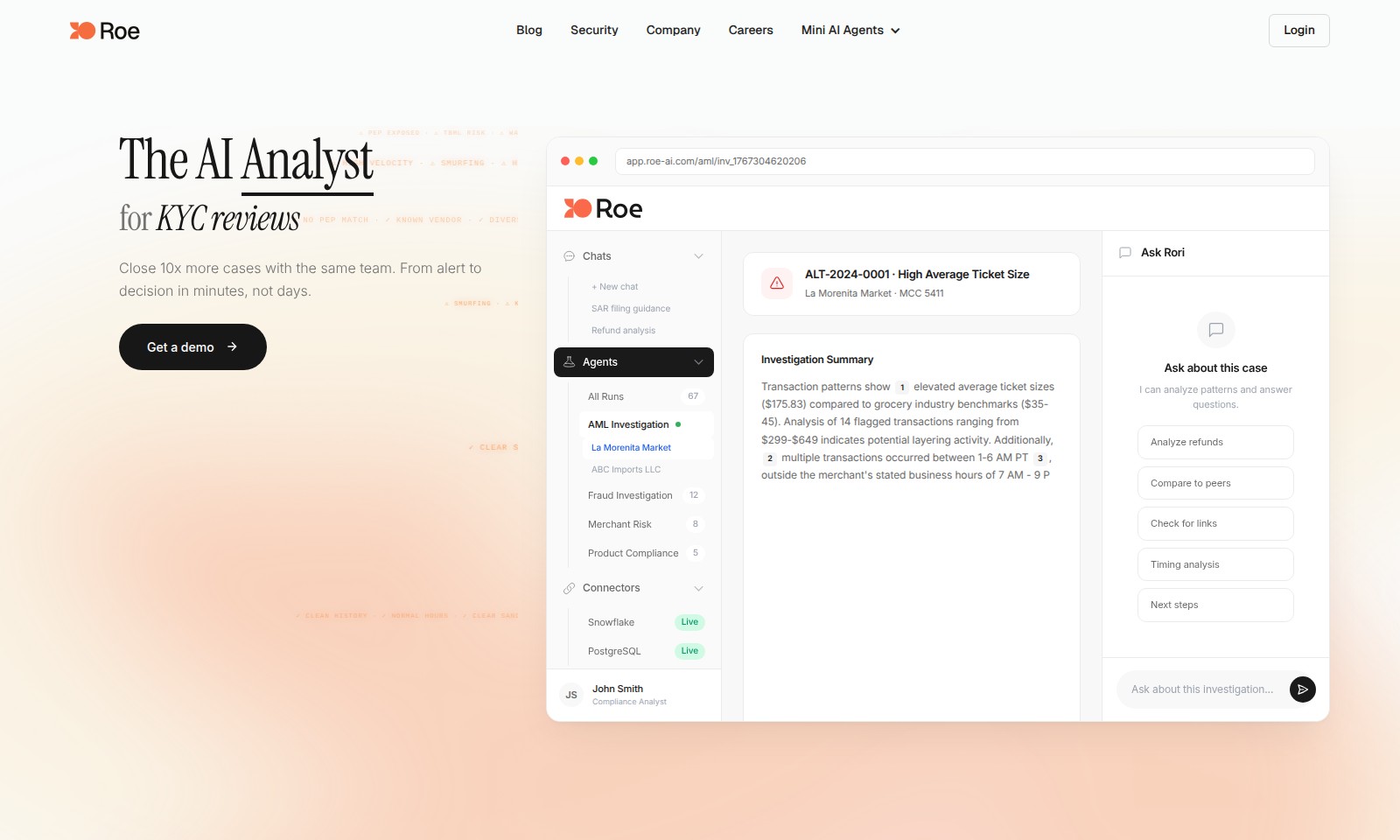 Roe AI Roe AI - Roe AI propose des outils d'IA avancés pour les ex