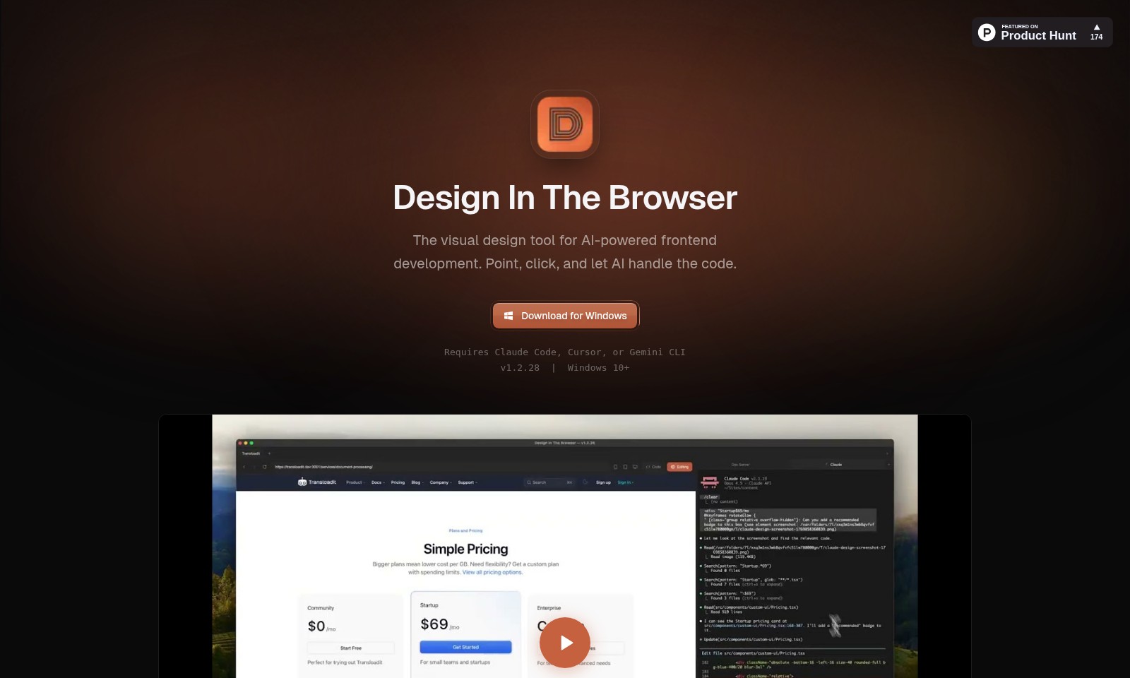Design In The Browser Design In The Browser - Ein visuelles Designwerkzeug, das die Frontend-Ent