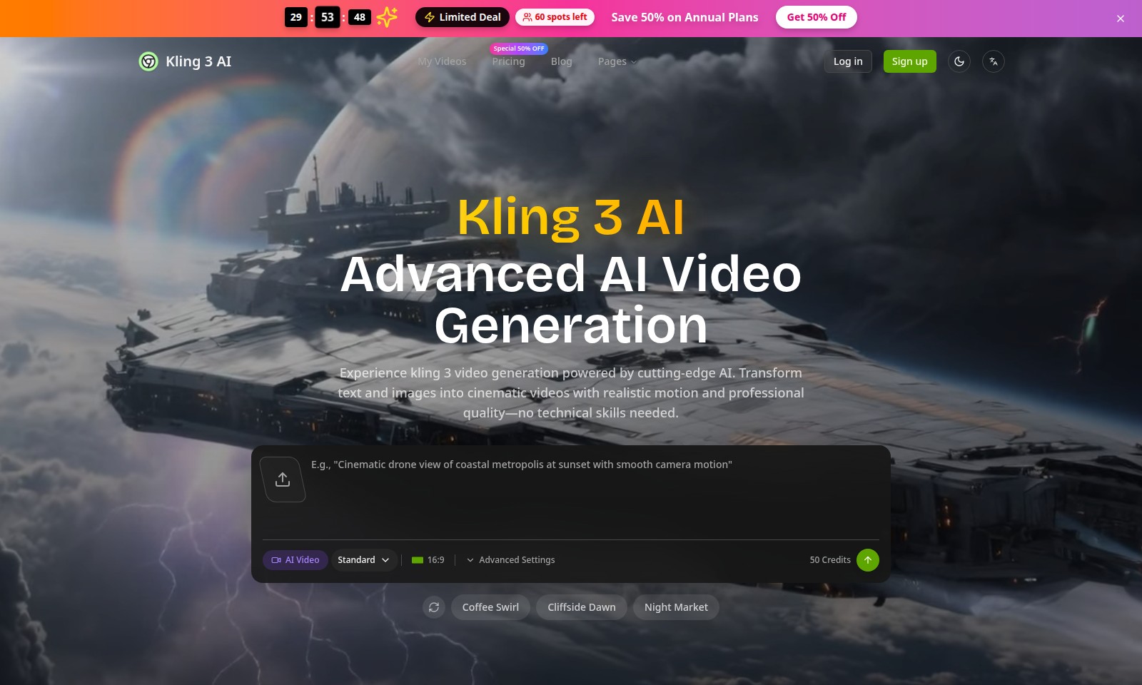Kling 3 AI Kling 3 AI - Kling 3 AI permite a los usuarios crear videos de