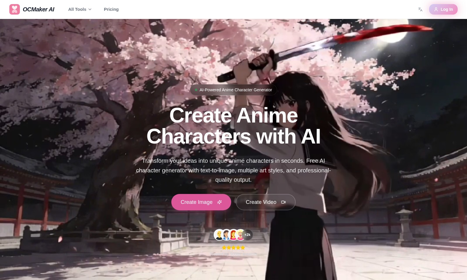 OCMaker AI OCMaker AI - OCMaker AI ofrece herramientas para diseñar y anim