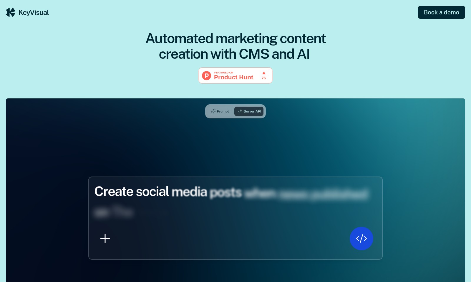 Key Visual Key Visual - Key Visual améliore les workflows marketing en aut