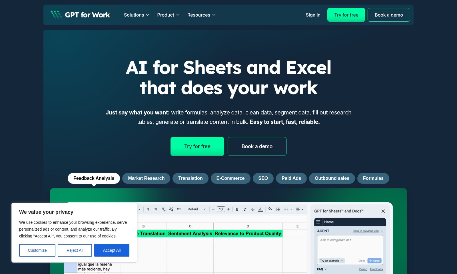 GPT For Work GPT For Work - GPT for Workを発見してください。これは、効率性と使いやすさを考慮して設計された、Goog