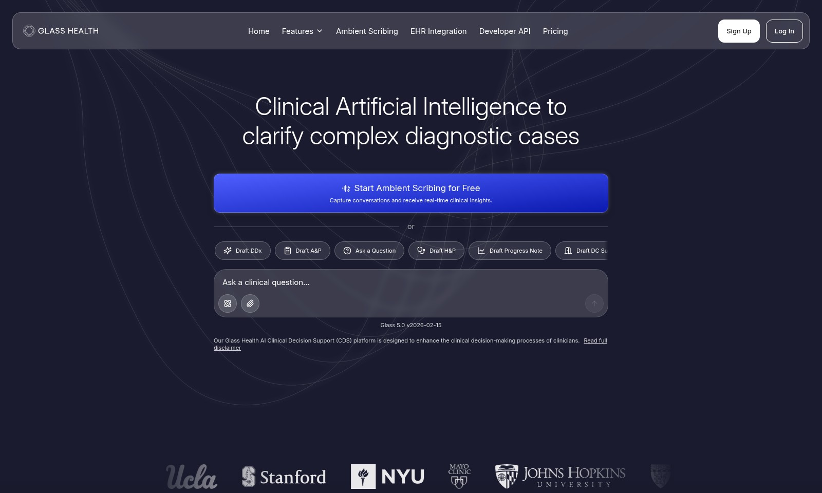 Glass Health Glass Health - Explore how Glass Health's AI platform enhances cl