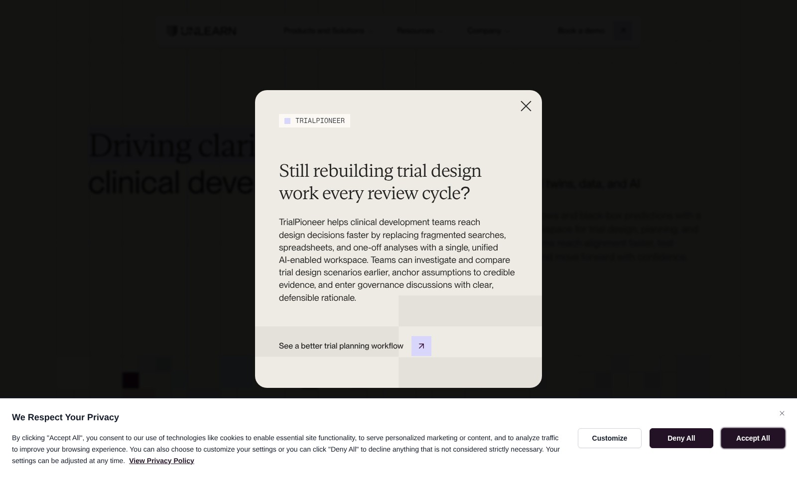 Unlearn Unlearn - Unlearnのデジタルツイン技術と統合トライアルプランニングソリューションを活用して、臨床研究を加