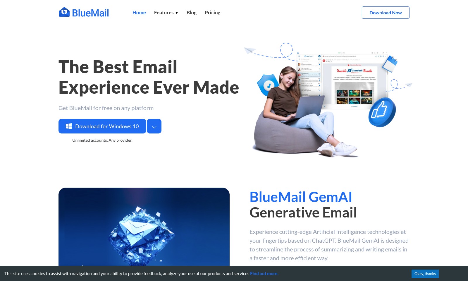 BlueMail BlueMail - BlueMail ofrece una solución de correo electrónico