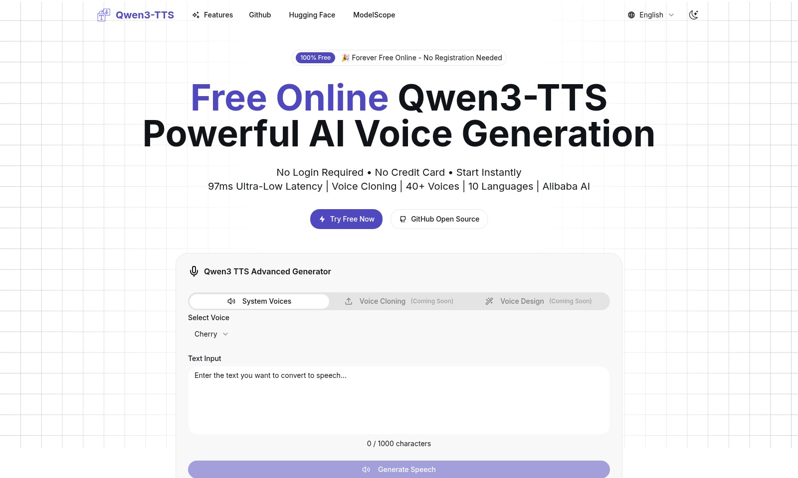Qwen3 TTS Qwen3 TTS - Qwen3-TTS es una herramienta de texto a voz de cód
