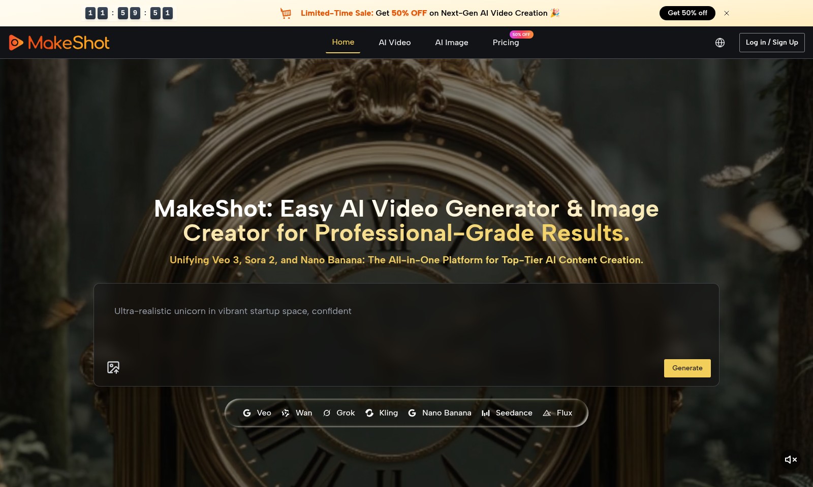 MakeShot AI MakeShot AI - Descubre las avanzadas herramientas de IA en MakeS