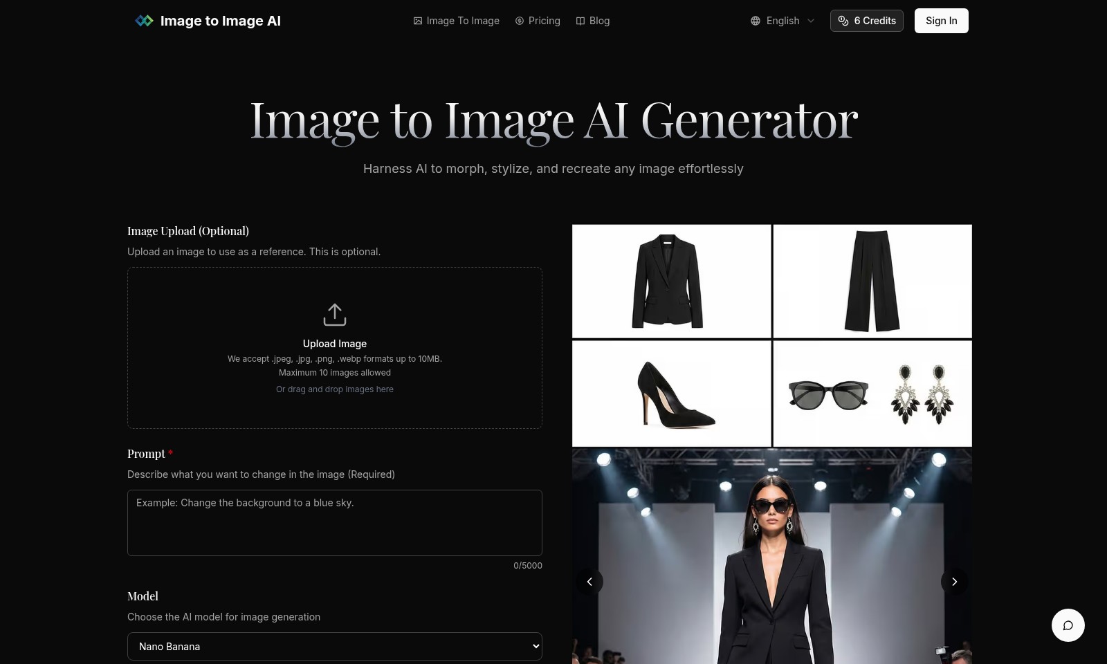 Image to Image AI Image to Image AI - Descubre una poderosa herramienta de IA en línea q