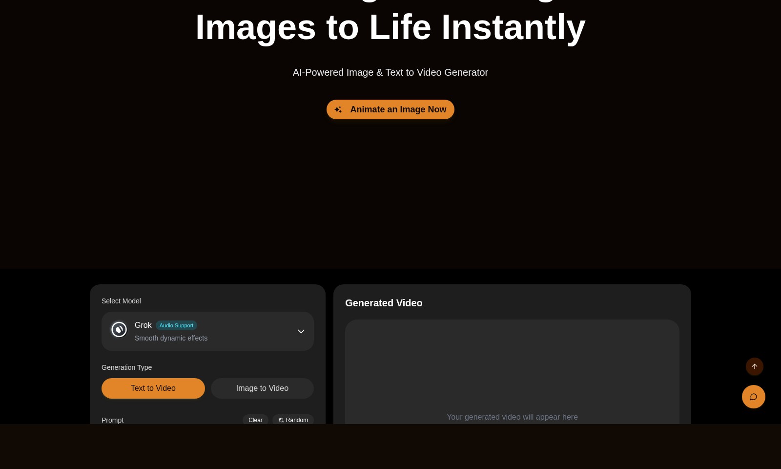 Animate Image AI Animate Image AI - A IA de Imagens Animadas permite que os criadores
