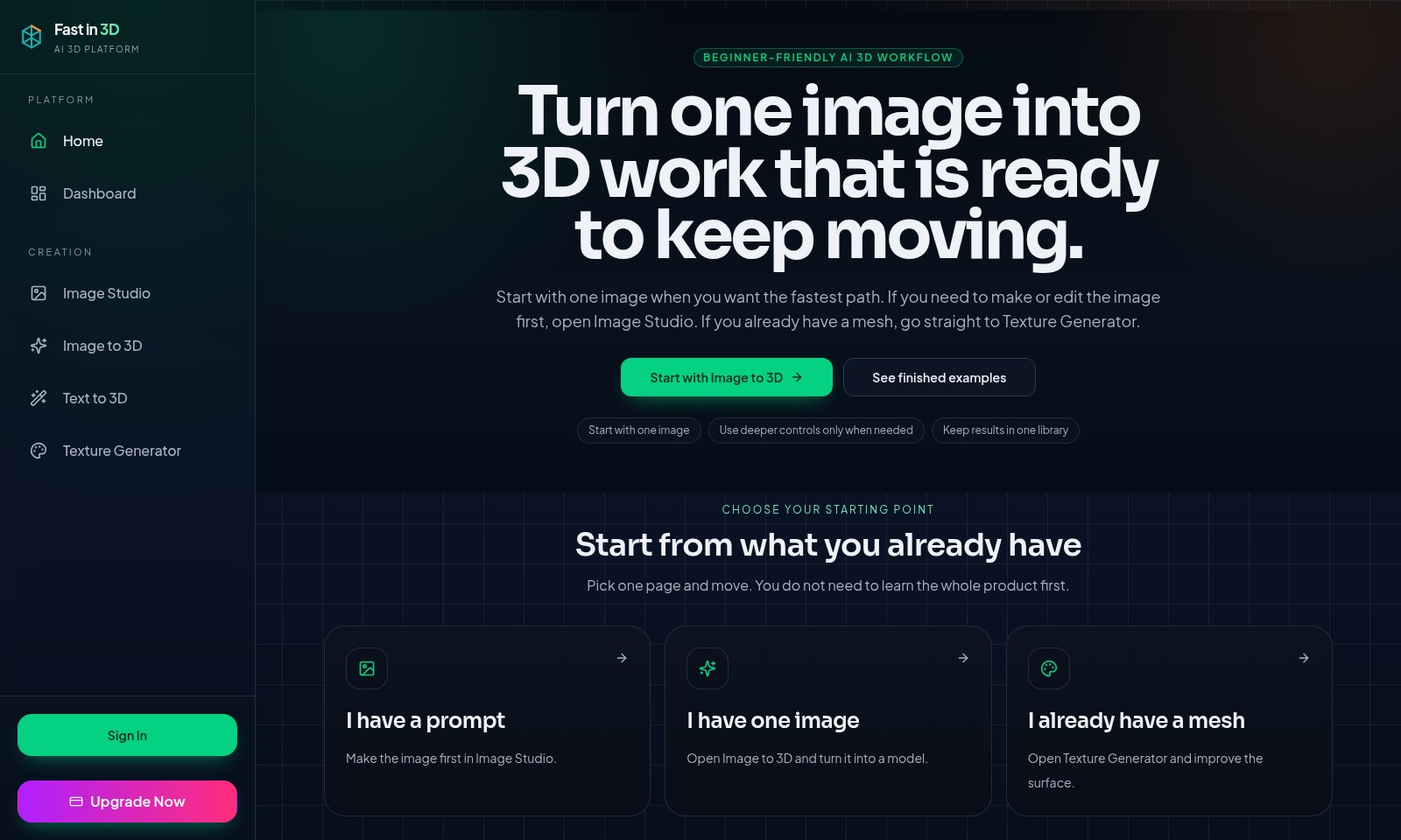 image to 3d model image to 3d model - Fastin3D cung cấp một nền tảng dễ dàng sử dụng để