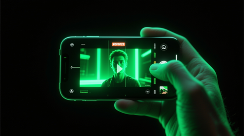 Vertical social video preview