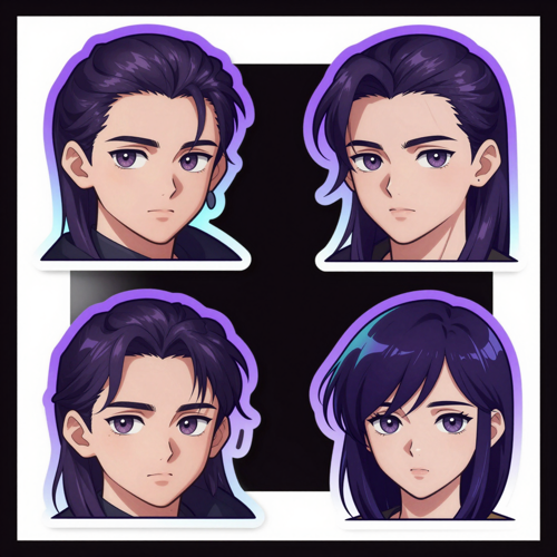Print, Stickers, and Merch Mockups — AI Anime Art Generator showcase