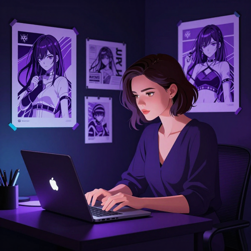 Social Creators and Small Online Shops — who uses the AI Anime Art Generator