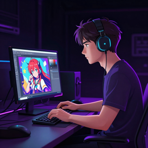 Indie Game and Visual Novel Developers — who uses the AI Anime Art Generator