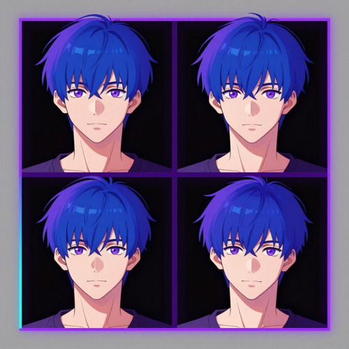 Reference-Locked Character Consistency — AI Anime Art Generator feature