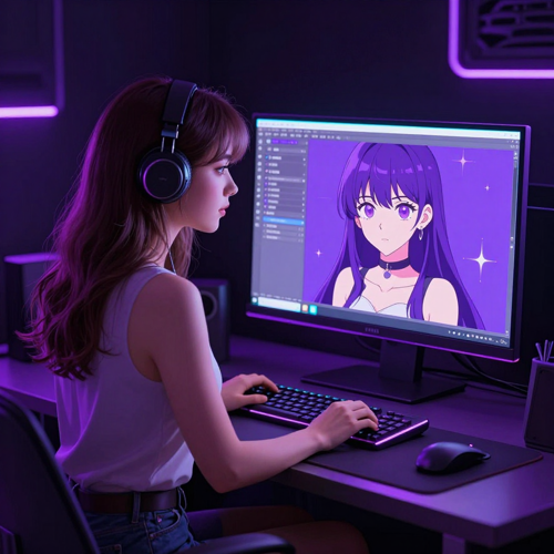VTubers and Streamers — who uses the AI Anime Art Generator