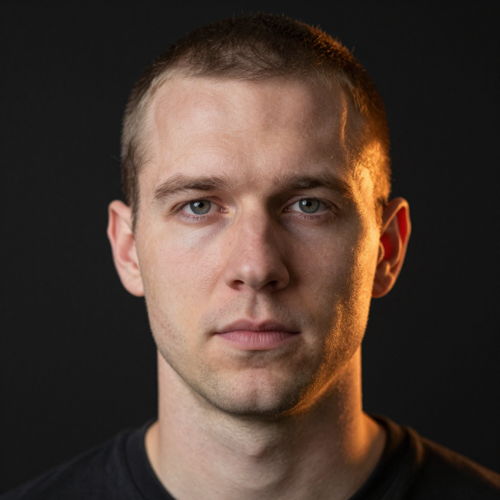 Portrait of Chris D.