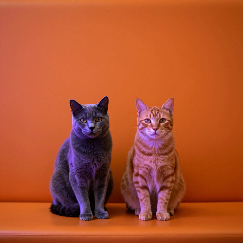 Two Cats on the Mic