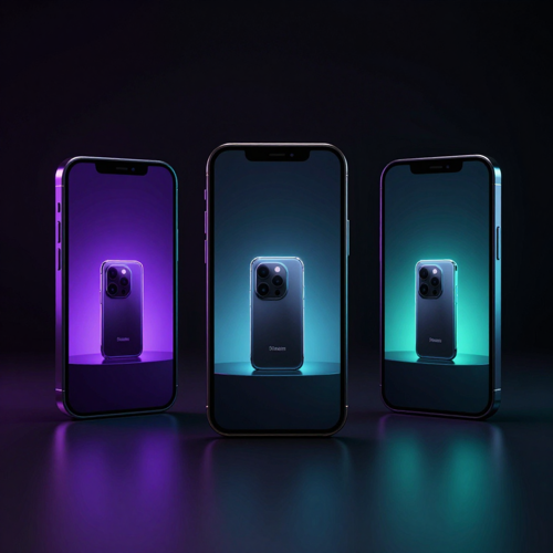 Three variant product clips generated with Revid AI on phone screens