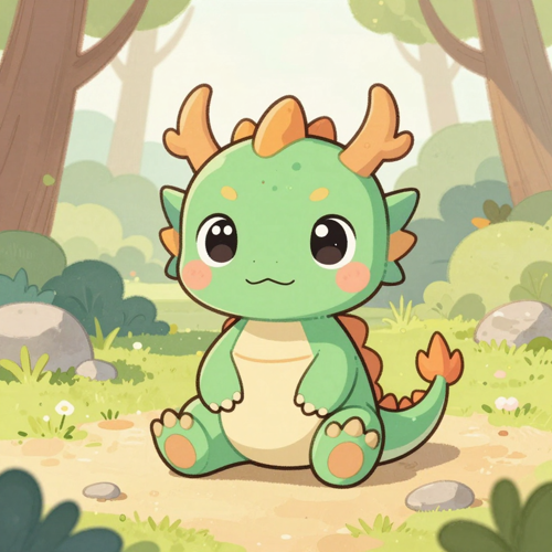 Cute, chibi, and game-ready dragons