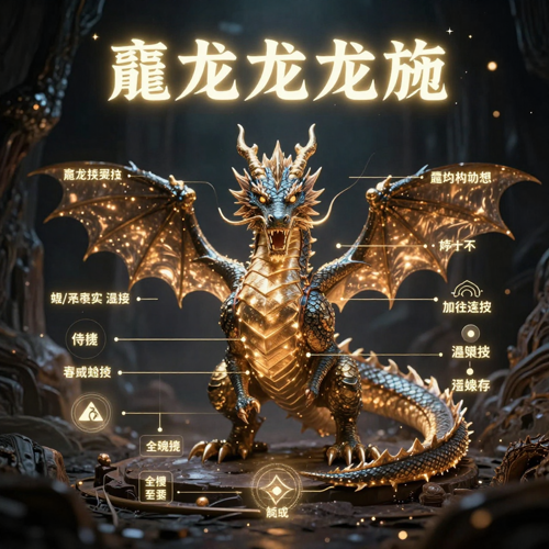 Describe a dragon and get dragon art