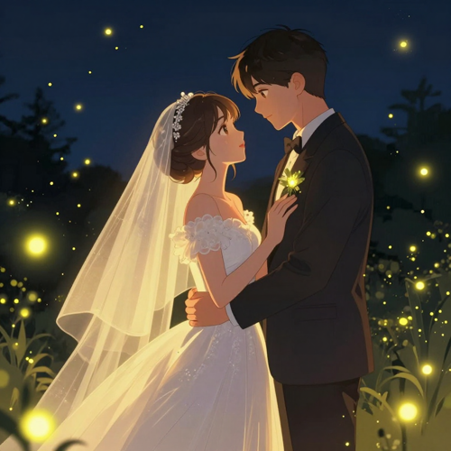 A more emotional love story with glowing fireflies