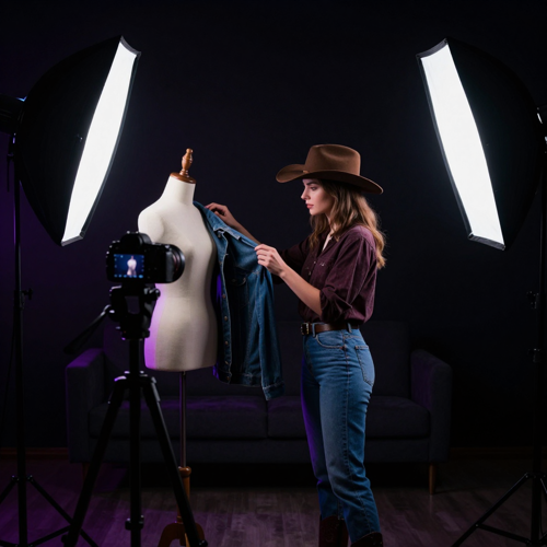 E-commerce product visuals created with an AI clothes remover