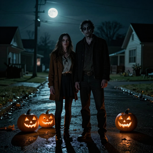 Halloween Countdown Posts — zombie couple video example