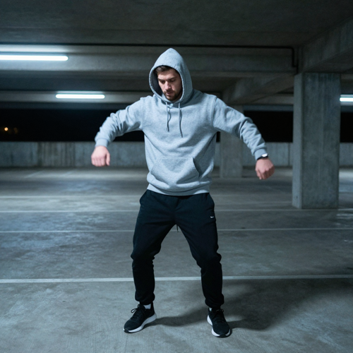 The Parking Garage Cut — King Nasir dance video example