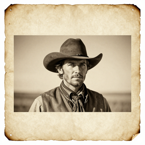 AI Wanted Poster: One Photo, One Frontier Notice