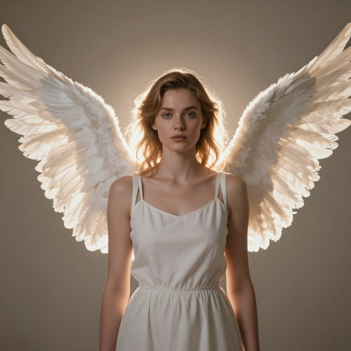 AI Angel Wings Effect: Make Wings Unfold Behind Any Portrait You Own