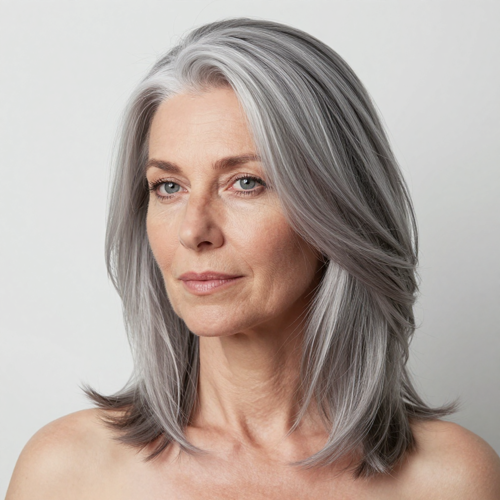 Silver Blending and Full Grey Coverage