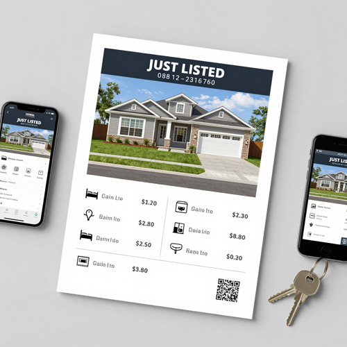 Real Estate Flyer Maker That Turns Listings Into Print-Ready Sheets