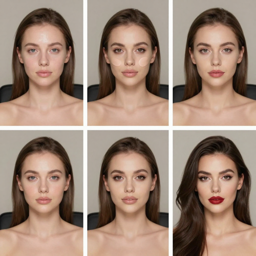 Makeup Timelapse Turns One Photo Into a Full Glam Routine