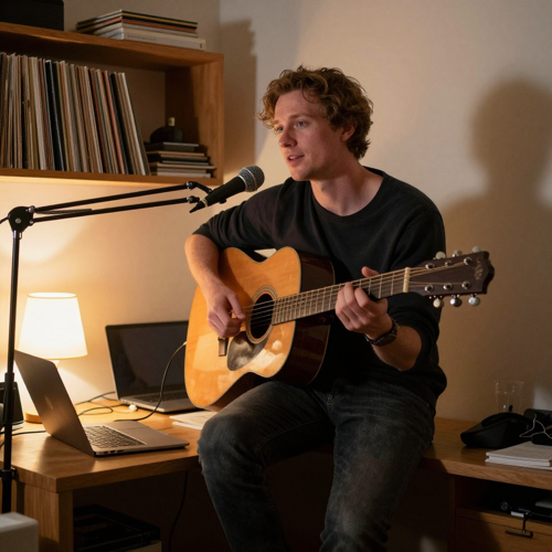 A Quiet Single, Played At A Desk