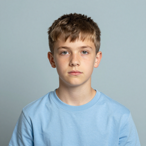 Childhood Photo Bowl Cut Rewind